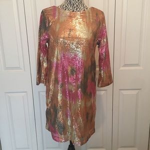 Summer sequin dress